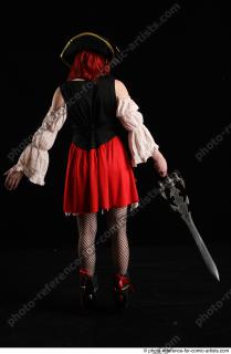 DARINA STANDING POSE WITH SWORD